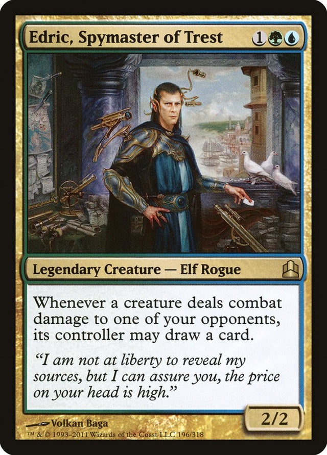 Edric, Spymaster of Trest [Commander 2011] - PCA Designer Toys