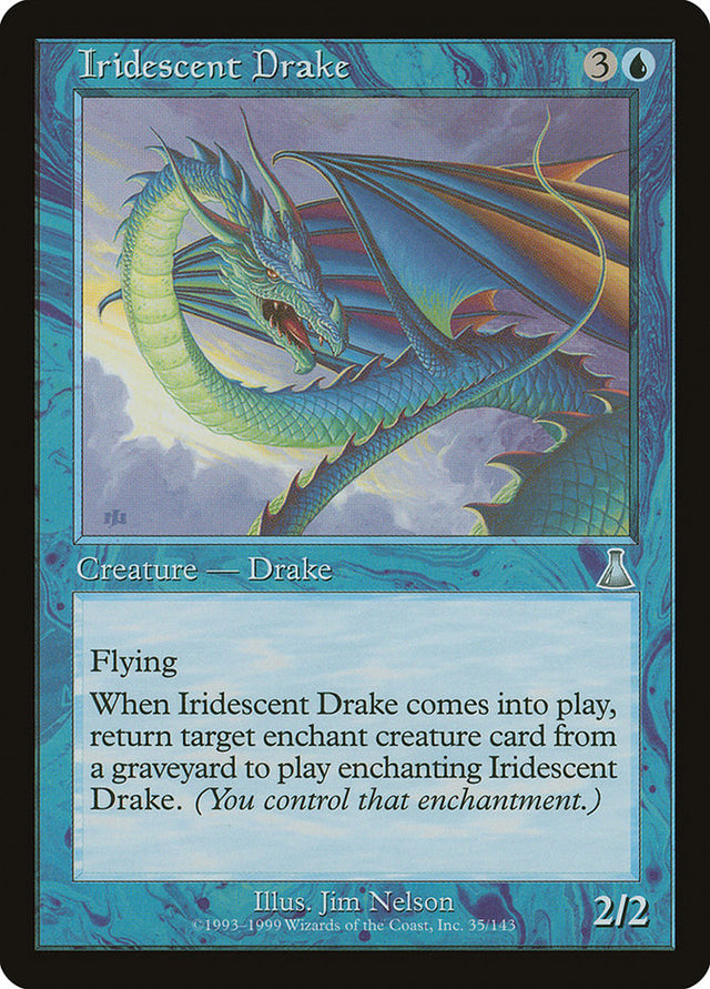 Iridescent Drake [Urza's Destiny] - PCA Designer Toys