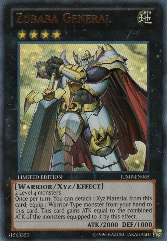 Zubaba General [JUMP-EN065] Ultra Rare - PCA Designer Toys