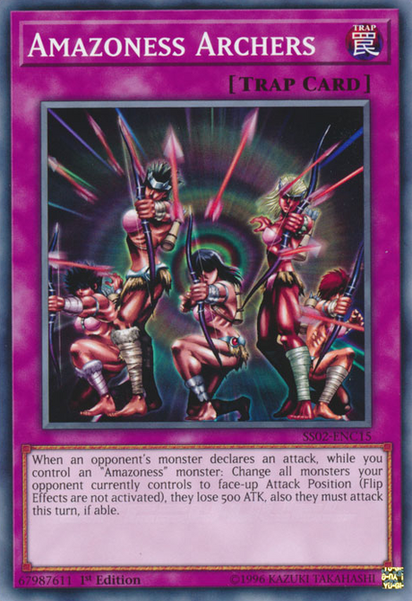 Amazoness Archers [SS02-ENC15] Common - PCA Designer Toys