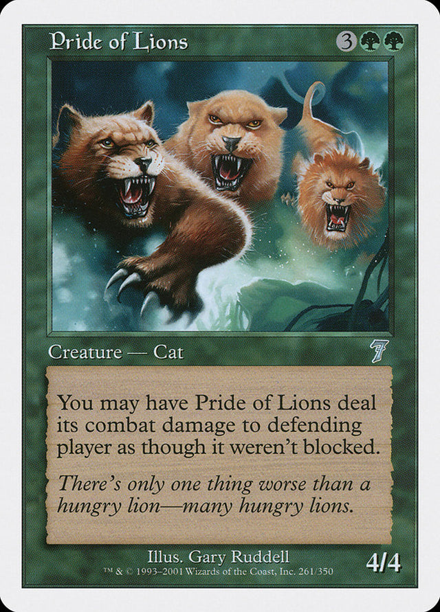 Pride of Lions [Seventh Edition] - PCA Designer Toys