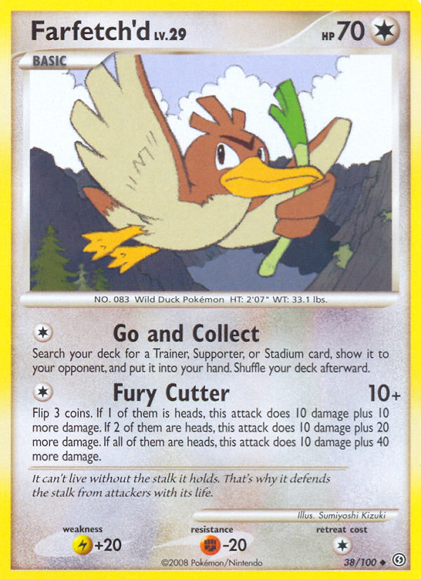 Farfetch'd (38/100) [Diamond & Pearl: Stormfront] - PCA Designer Toys
