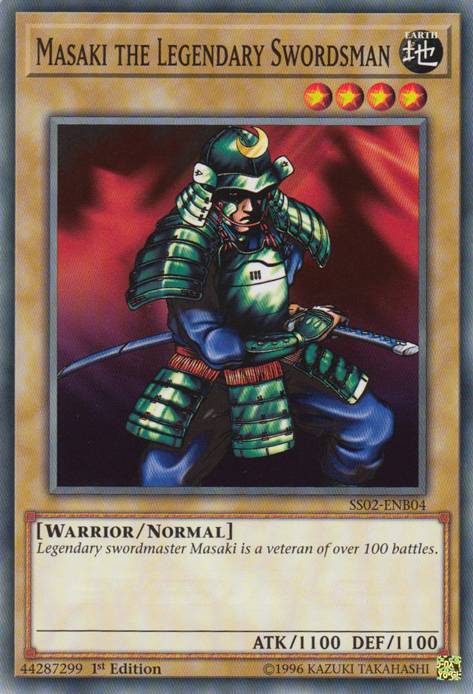 Masaki the Legendary Swordsman [SS02-ENB04] Common - PCA Designer Toys
