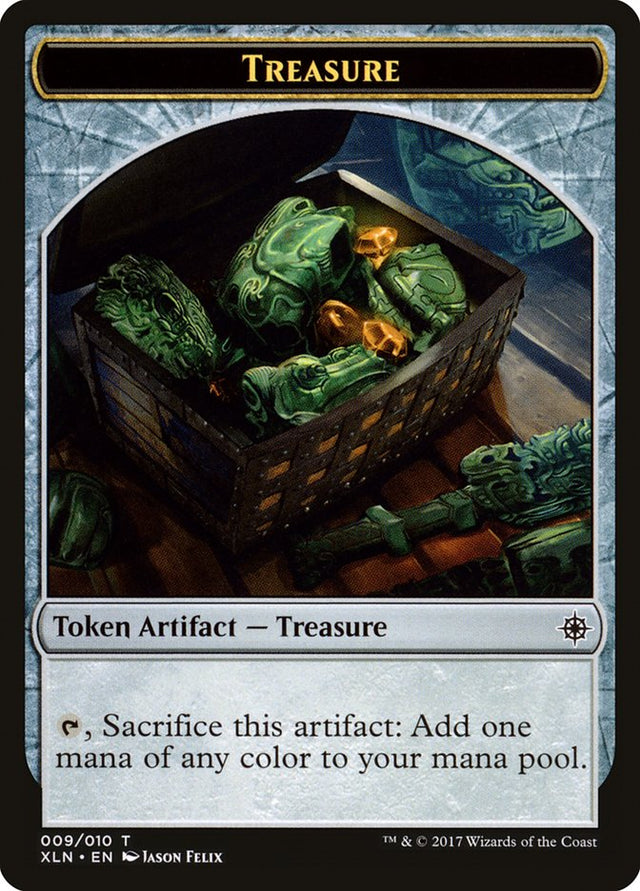 Treasure Token (009/010) [Ixalan Tokens] - PCA Designer Toys