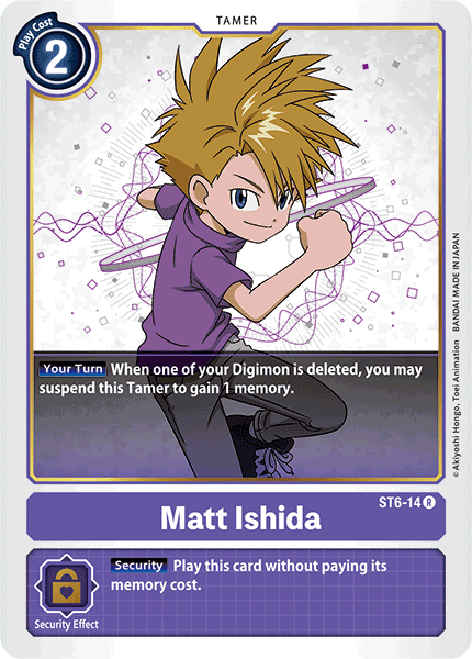 Matt Ishida [ST6-14] [Starter Deck: Venomous Violet] - PCA Designer Toys