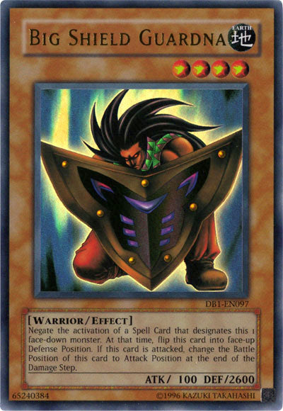 Big Shield Gardna [DB1-EN097] Ultra Rare - PCA Designer Toys