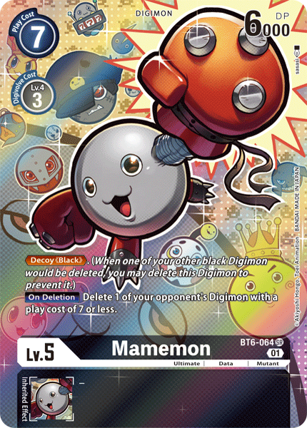 Mamemon [BT6-064] (Alternate Art) [Double Diamond] - PCA Designer Toys