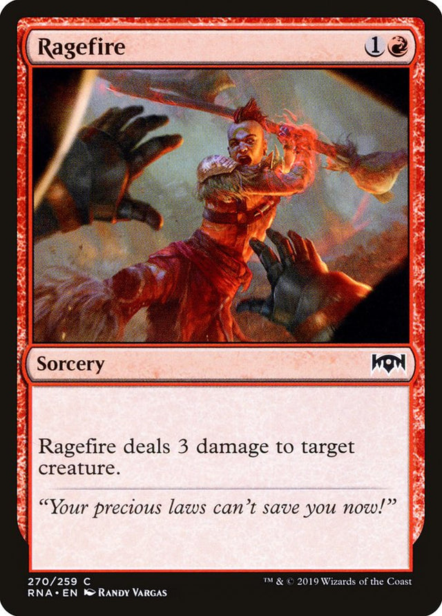 Ragefire [Ravnica Allegiance] - PCA Designer Toys