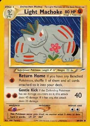 Light Machoke (49/105) [Neo Destiny Unlimited] - PCA Designer Toys