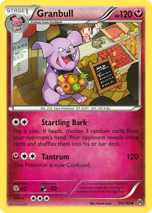 Granbull (99/162) [XY: BREAKthrough] - PCA Designer Toys
