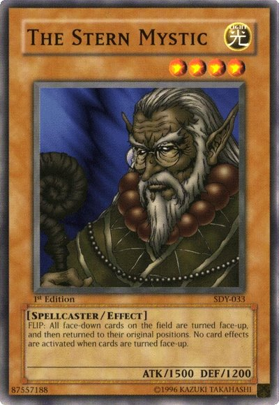 The Stern Mystic [SDY-033] Common - PCA Designer Toys