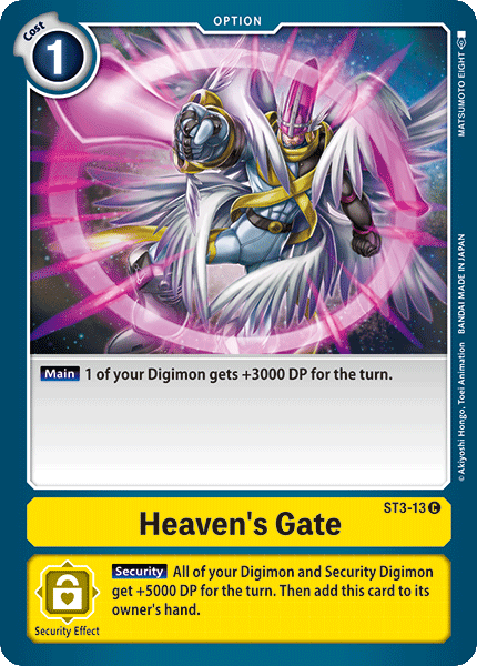 Heaven's Gate [ST3-13] [Starter Deck: Heaven's Yellow] - PCA Designer Toys
