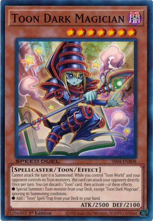 Toon Dark Magician [SS04-ENB08] Common - PCA Designer Toys