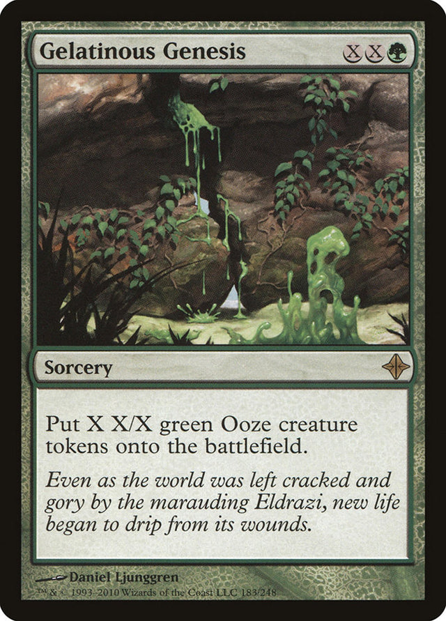 Gelatinous Genesis [Rise of the Eldrazi] - PCA Designer Toys