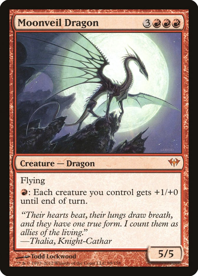 Moonveil Dragon [Dark Ascension] - PCA Designer Toys
