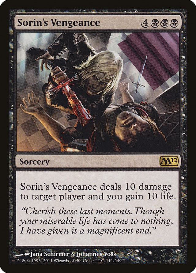 Sorin's Vengeance [Magic 2012] - PCA Designer Toys