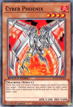 Cyber Phoenix [SGX1-ENG04] Common - PCA Designer Toys