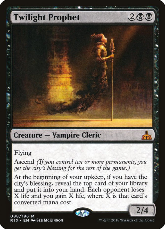 Twilight Prophet [Rivals of Ixalan] - PCA Designer Toys
