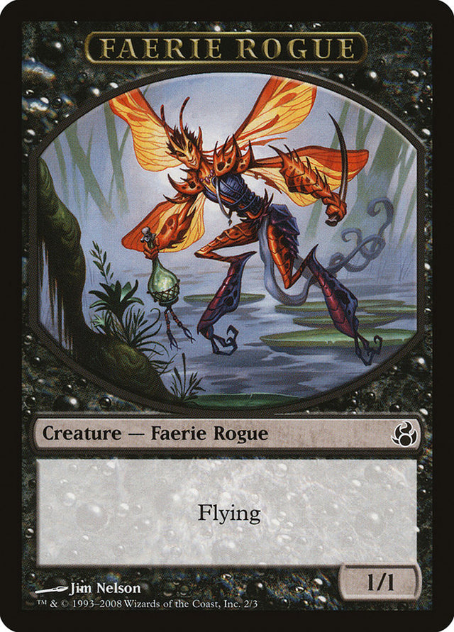 Faerie Rogue Token [Morningtide Tokens] - PCA Designer Toys