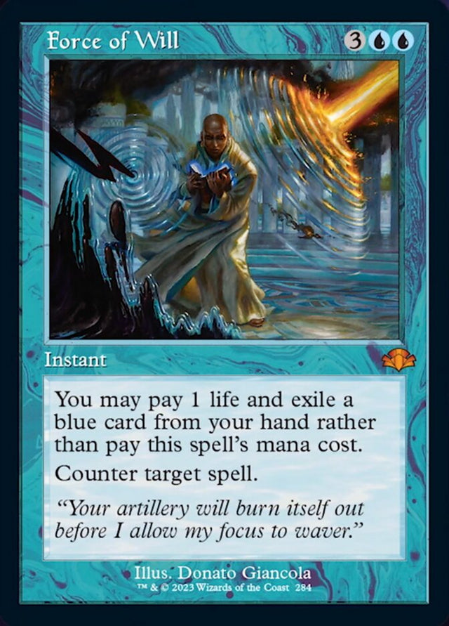 Force of Will (Retro) [Dominaria Remastered] - PCA Designer Toys