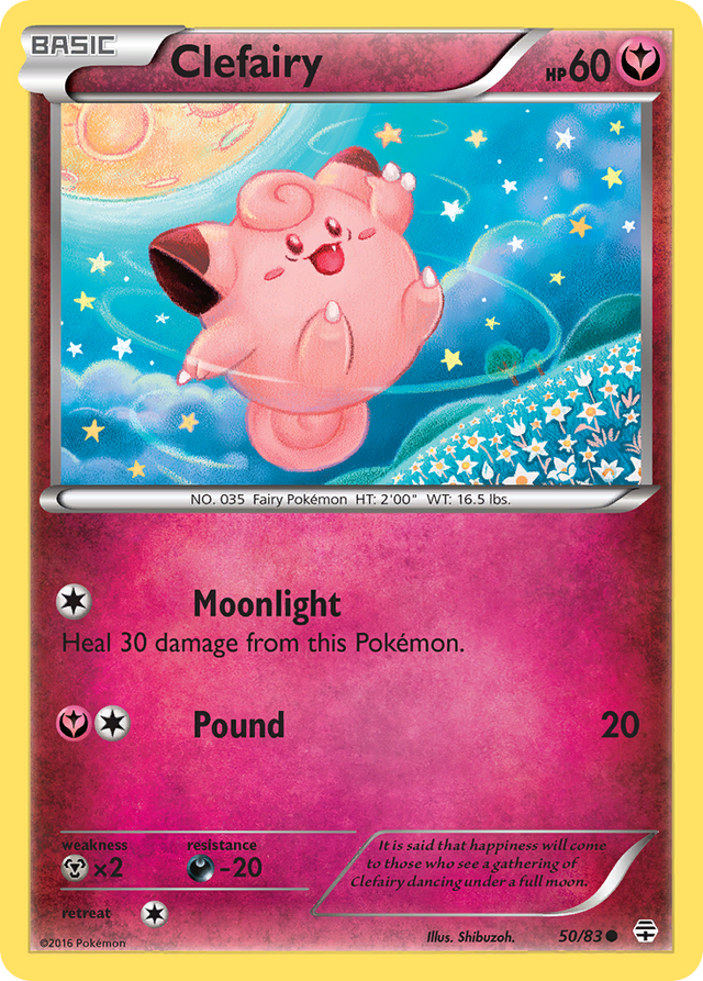 Clefairy (50/83) [XY: Generations] - PCA Designer Toys