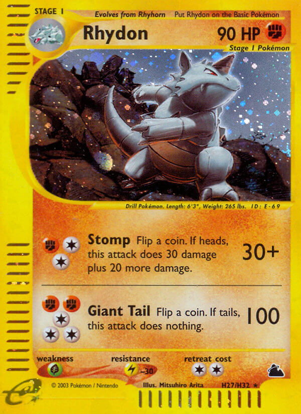 Rhydon (H27/H32) [Skyridge] - PCA Designer Toys
