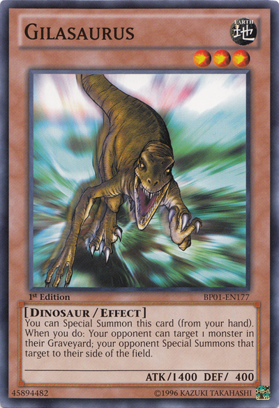 Gilasaurus [BP01-EN177] Common - PCA Designer Toys
