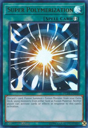 Super Polymerization [DUDE-EN040] Ultra Rare - PCA Designer Toys