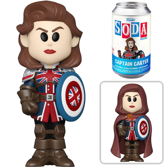 Captain Carter What If? Funko Soda