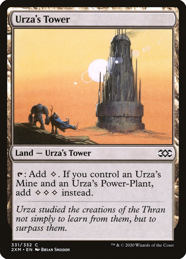 Urza's Tower [Double Masters] - PCA Designer Toys