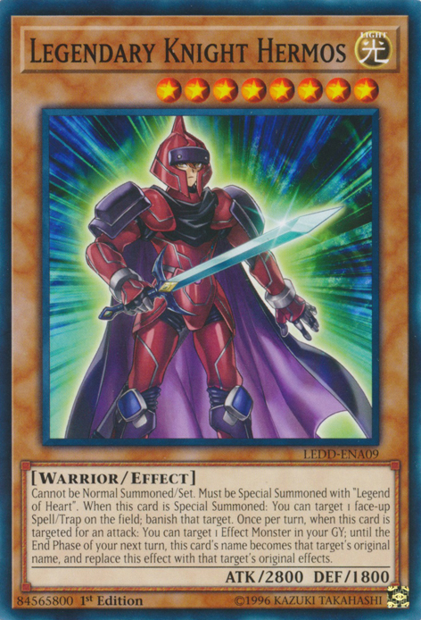 Legendary Knight Hermos [LEDD-ENA09] Common - PCA Designer Toys