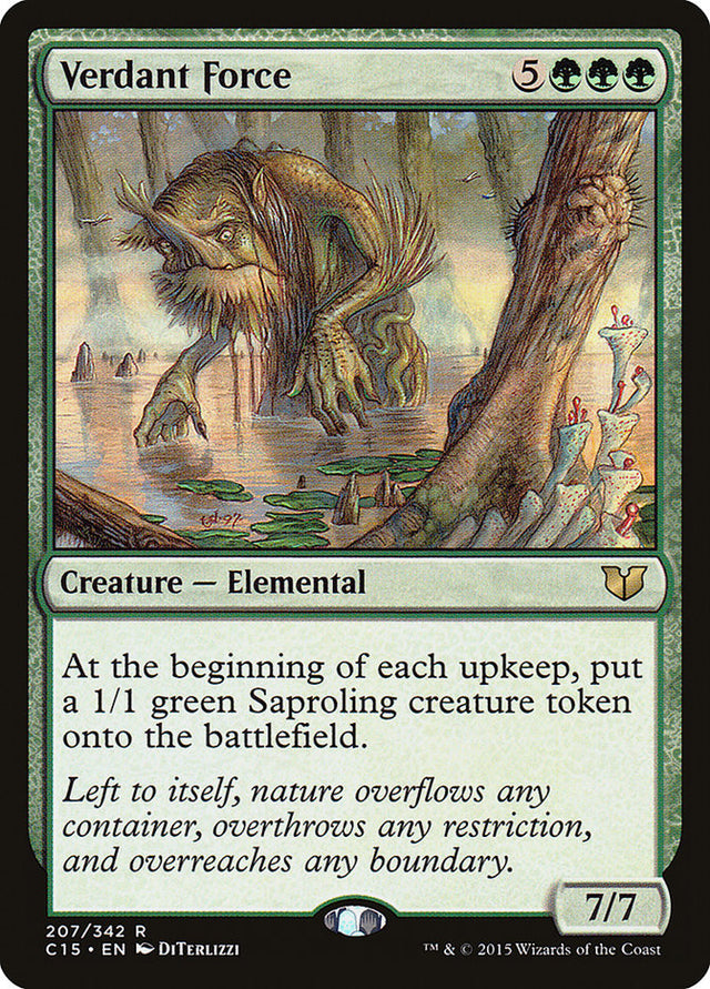 Verdant Force [Commander 2015] - PCA Designer Toys