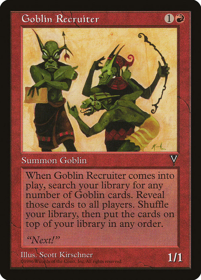 Goblin Recruiter [Visions] - PCA Designer Toys