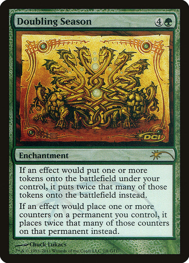 Doubling Season [Judge Gift Cards 2011] - PCA Designer Toys
