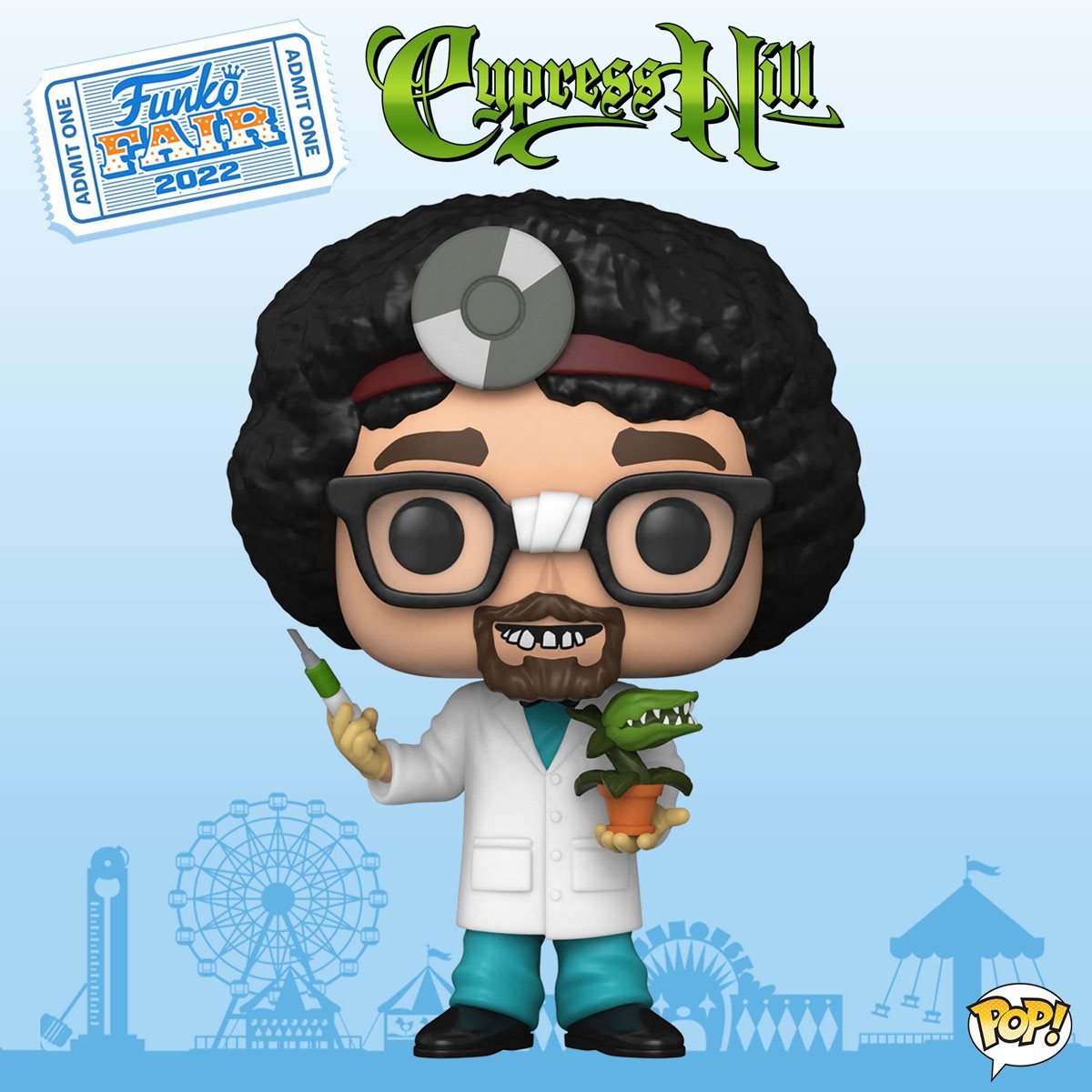 Cypress Hill B-Real (Dr. Greenthumb) Pop! [PREORDER] - PCA Designer Toys