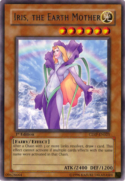 Iris, the Earth Mother [CDIP-EN025] Rare - PCA Designer Toys