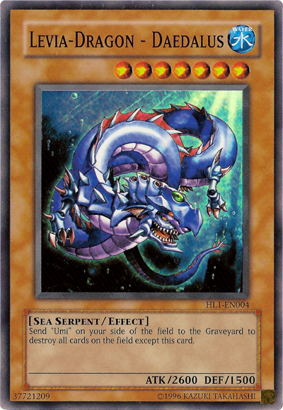 Levia-Dragon - Daedalus [HL1-EN004] Super Rare - PCA Designer Toys