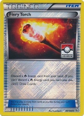 Fiery Torch (89/106) (League Promo) [XY: Flashfire] - PCA Designer Toys