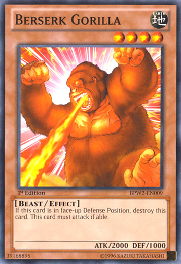 Berserk Gorilla [BPW2-EN009] Common - PCA Designer Toys
