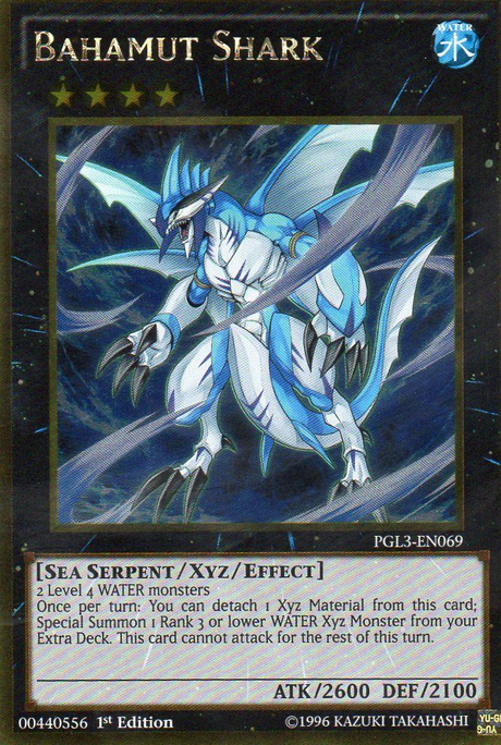 Bahamut Shark [PGL3-EN069] Gold Rare - PCA Designer Toys