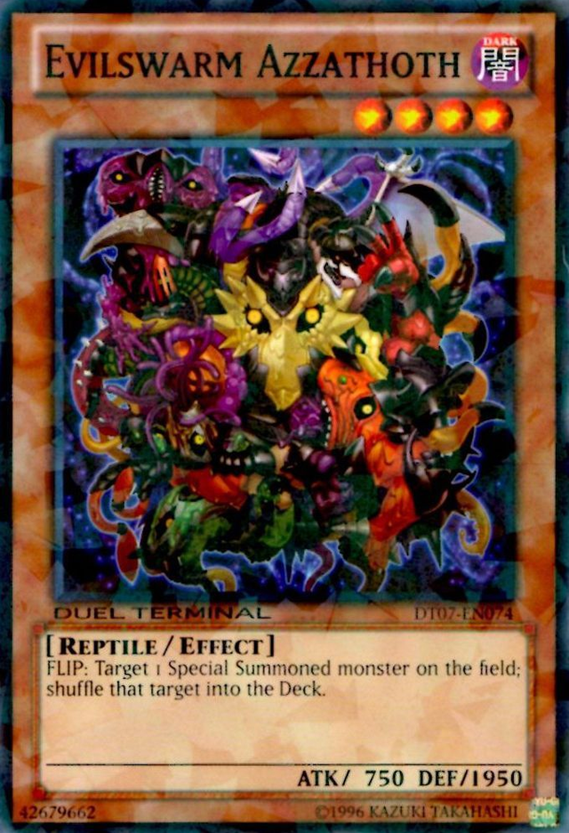 Evilswarm Azzathoth [DT07-EN074] Common - PCA Designer Toys