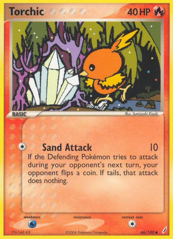 Torchic (66/100) [EX: Crystal Guardians] - PCA Designer Toys