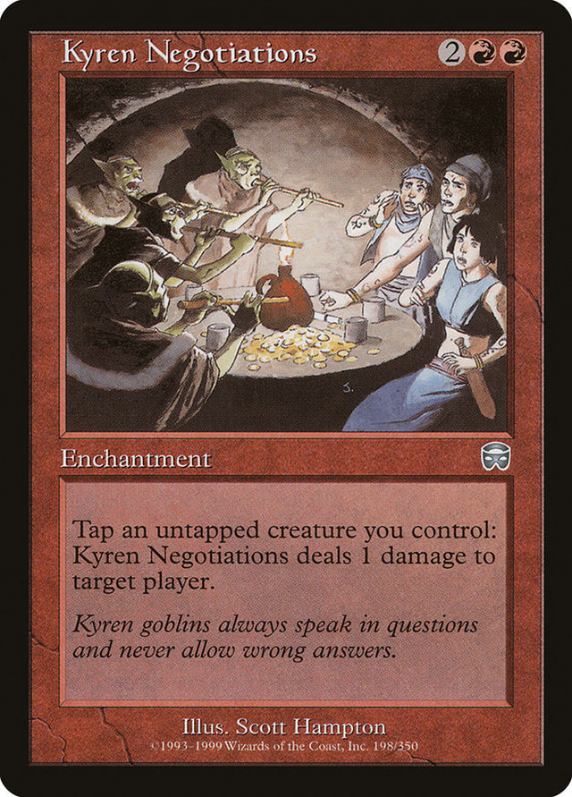 Kyren Negotiations [Mercadian Masques] - PCA Designer Toys