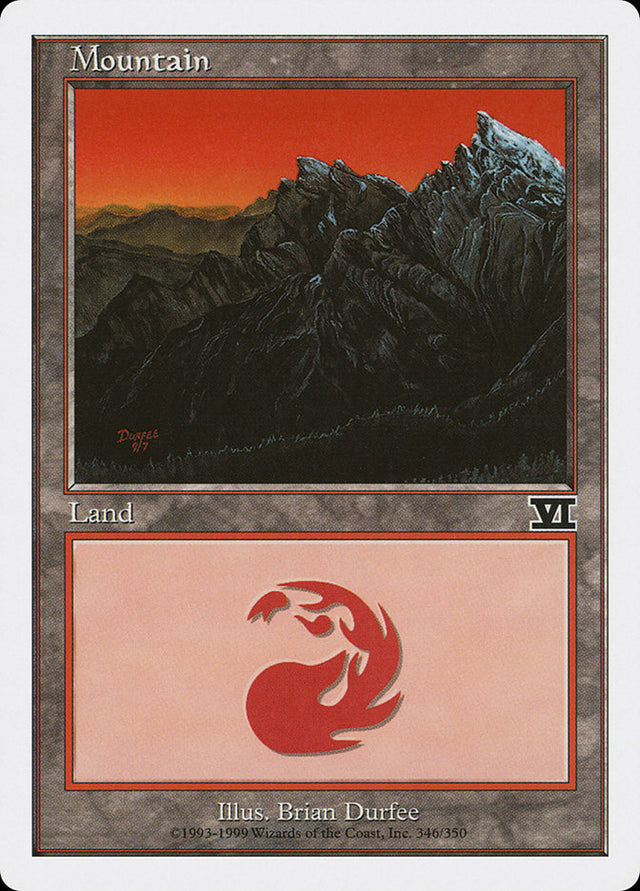 Mountain (346) [Classic Sixth Edition] - PCA Designer Toys