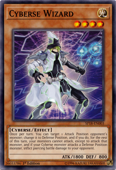 Cyberse Wizard [SP18-EN003] Common - PCA Designer Toys