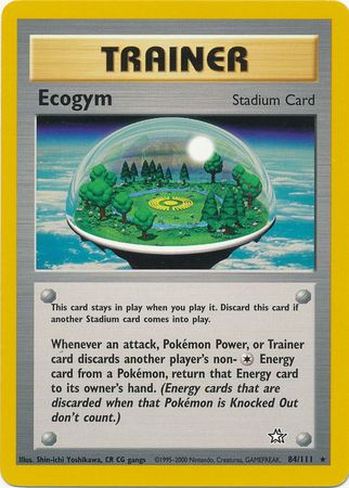 Ecogym (84/111) [Neo Genesis Unlimited] - PCA Designer Toys