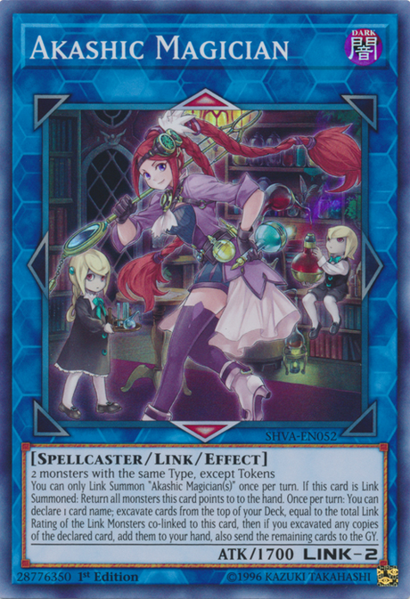 Akashic Magician [SHVA-EN052] Super Rare - PCA Designer Toys