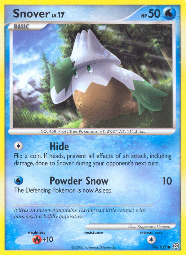 Snover (74/100) [Diamond & Pearl: Stormfront] - PCA Designer Toys