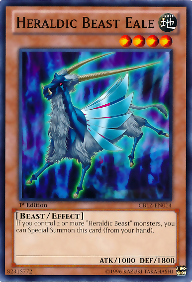 Heraldic Beast Eale [CBLZ-EN014] Common - PCA Designer Toys