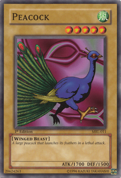 Peacock [MRL-011] Common - PCA Designer Toys